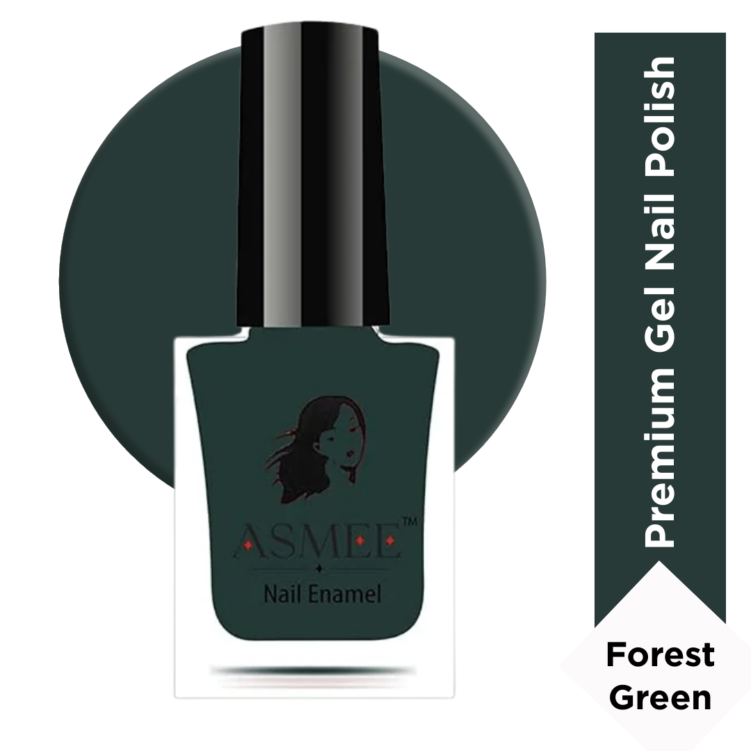 Premium Gel Nail Polish – Forest Green |Long-Lasting & Chip-Resistant Formula (10ml)