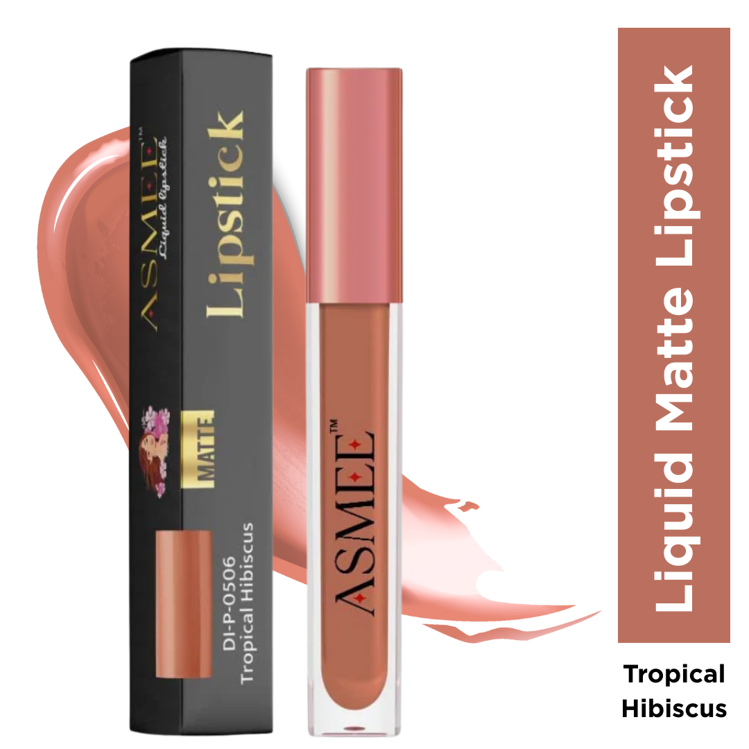 Liquid Matte Lipstick ā Tropical Hibiscus | Long-Lasting, Smudge-Proof & Nourishing Matte Formula (4ml)