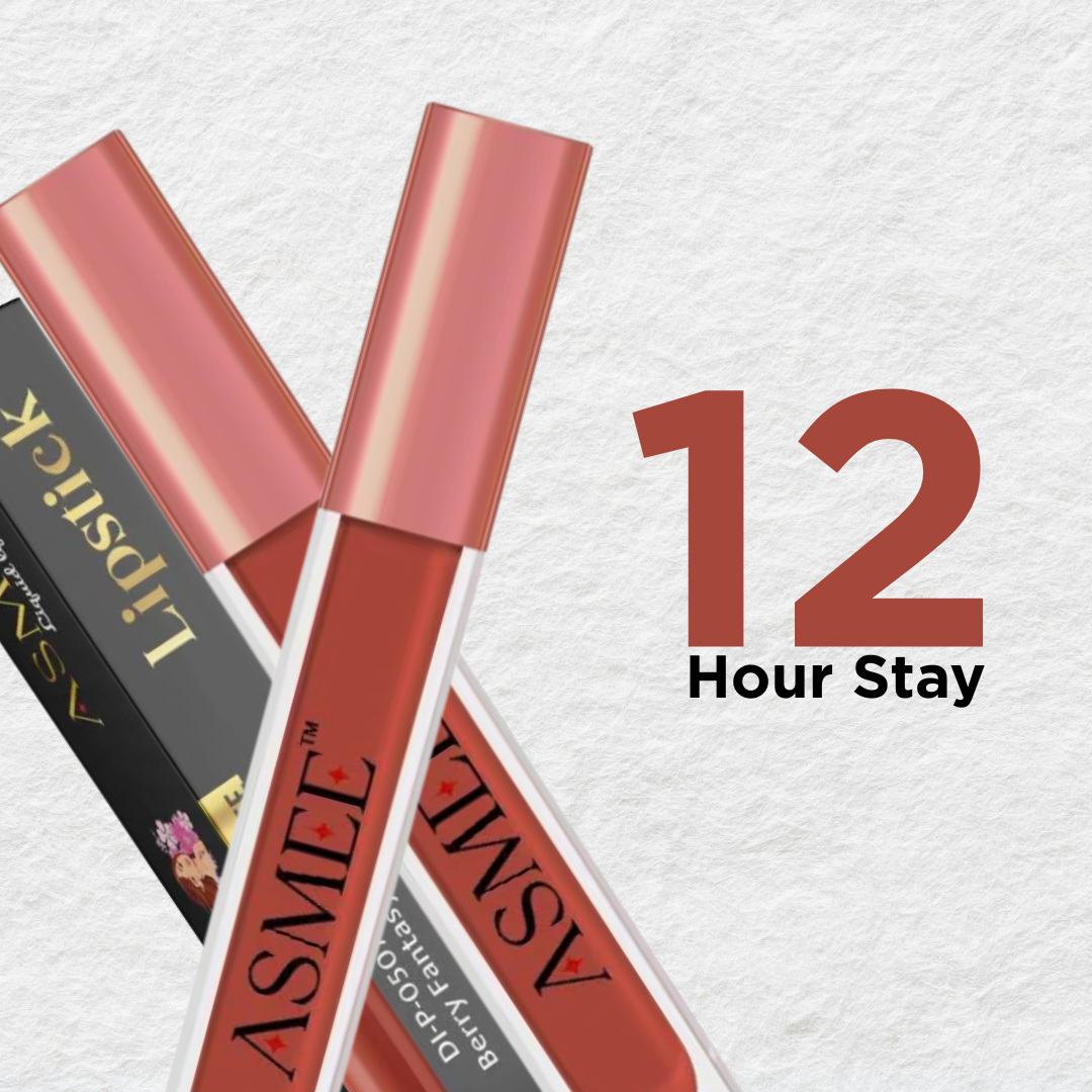 Liquid Matte Lipstick – Berry Fantasy | Long-Lasting, Smudge-Proof & Nourishing Matte Formula (4ml)