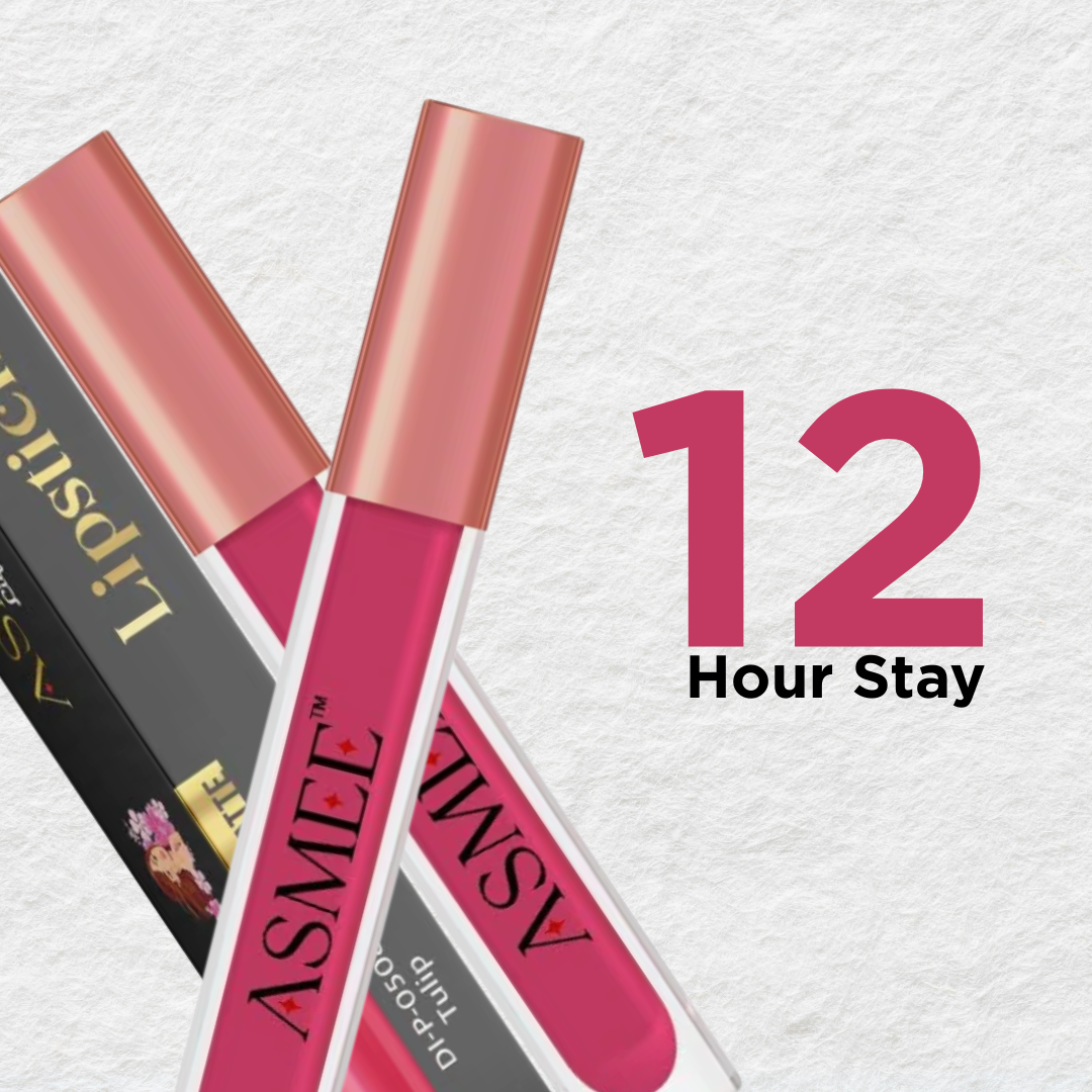 Liquid Matte Lipstick – Tulip | Long-Lasting, Smudge-Proof & Nourishing Matte Formula (4ml)