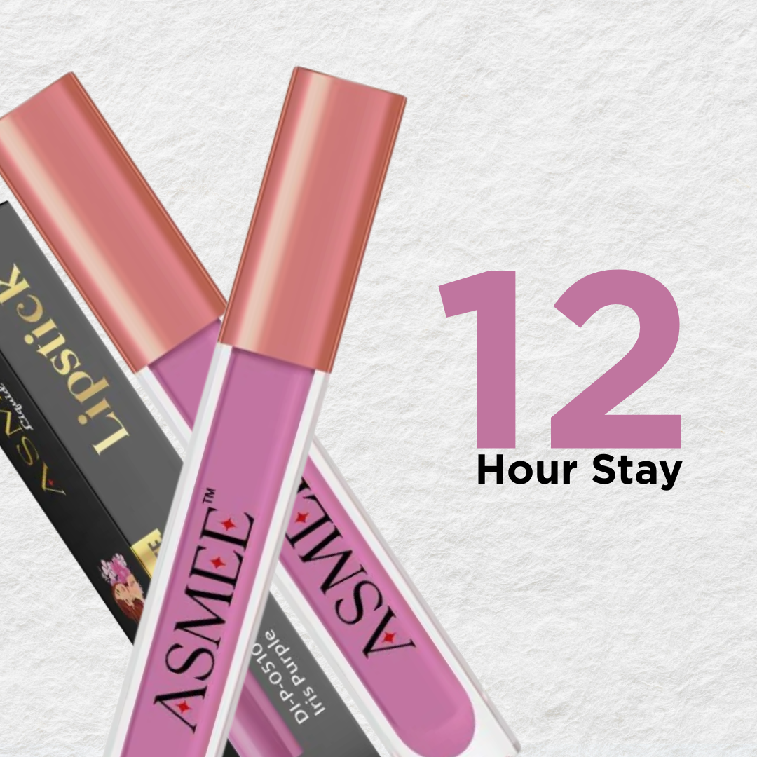 Liquid Matte Lipstick ā Iris Purple | Long-Lasting, Smudge-Proof & Nourishing Matte Formula (4ml)