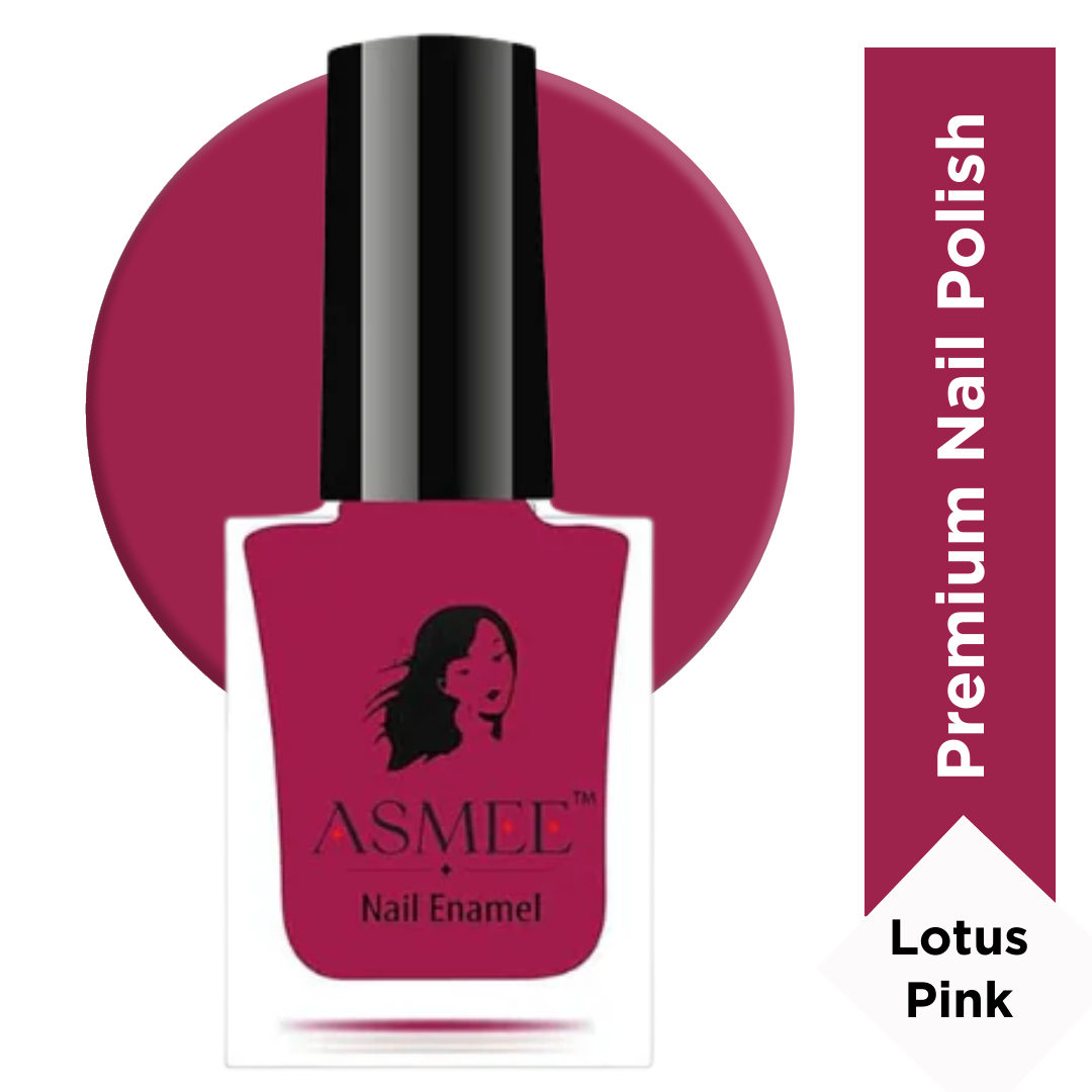 Premium Nail Polish – Lotus Pink | Long-Lasting Formula (10ml)
