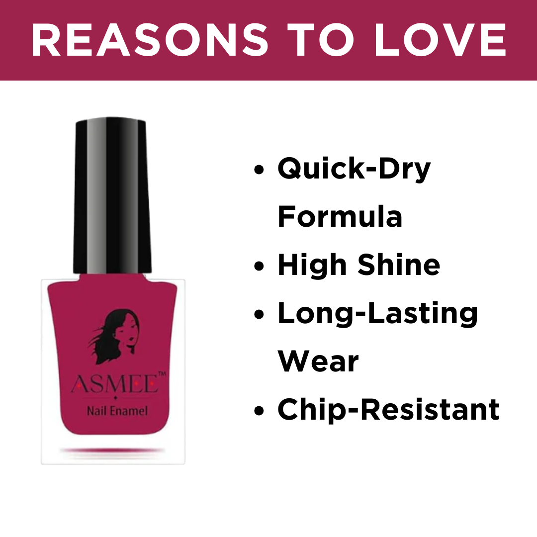 Premium Nail Polish – Lotus Pink | Long-Lasting Formula (10ml)