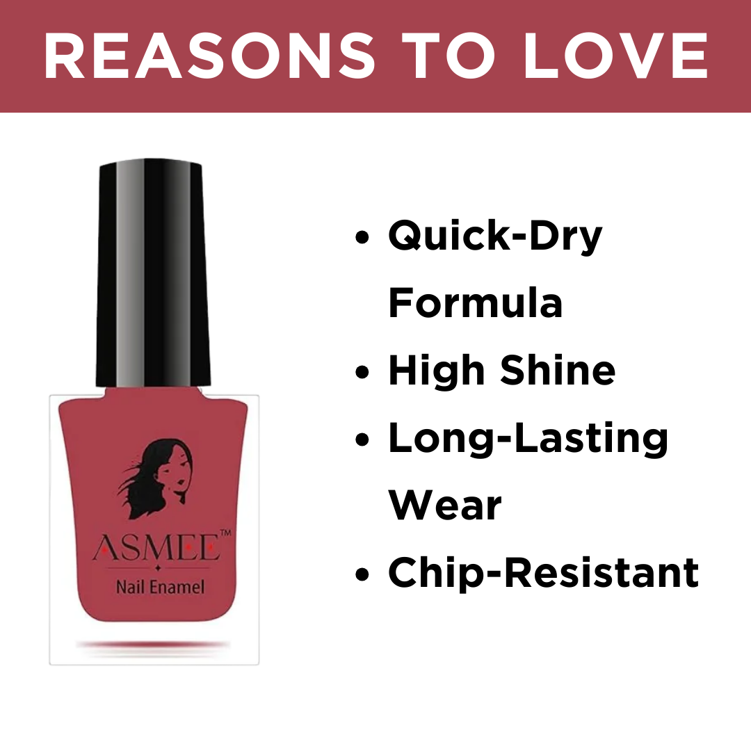 Premium Nail Polish – Maple Leaves | Long-Lasting Formula (10ml)