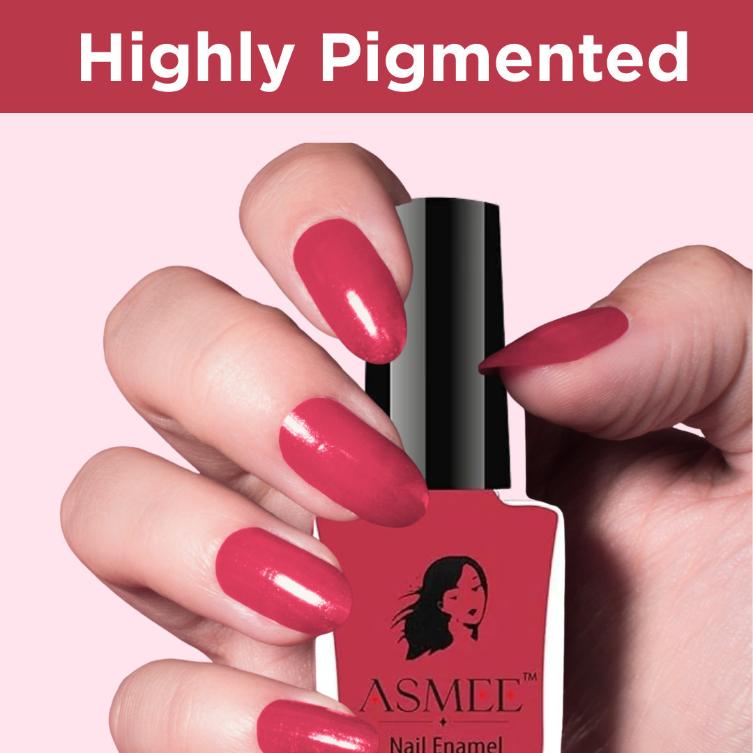 Premium Nail Polish – Pearl Pink | Long-Lasting Formula (10ml)