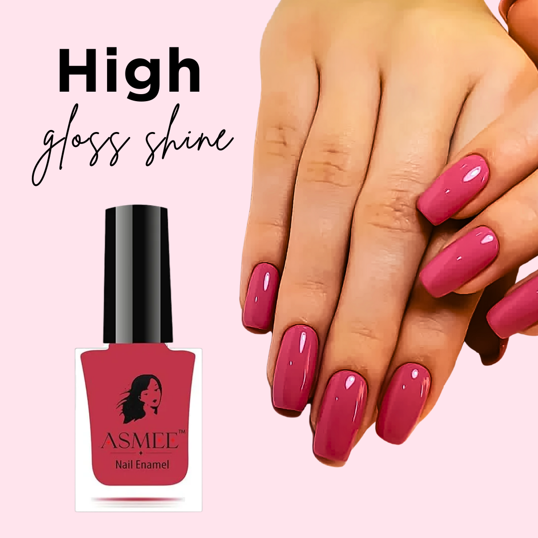 Premium Nail Polish – Pearl Pink | Long-Lasting Formula (10ml)