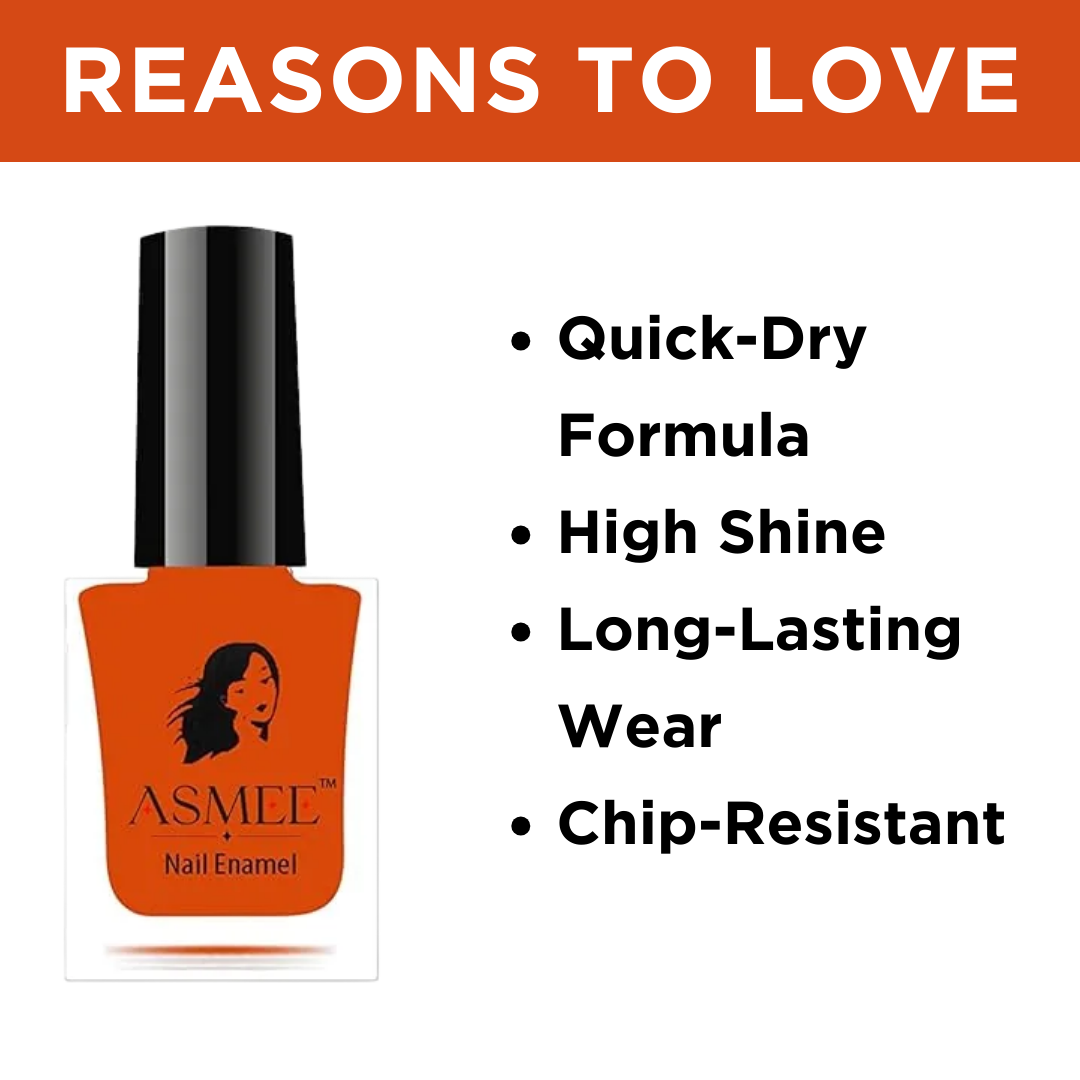 Classic Nail Polish β Magic Orange | Long-Lasting Formula (10ml)