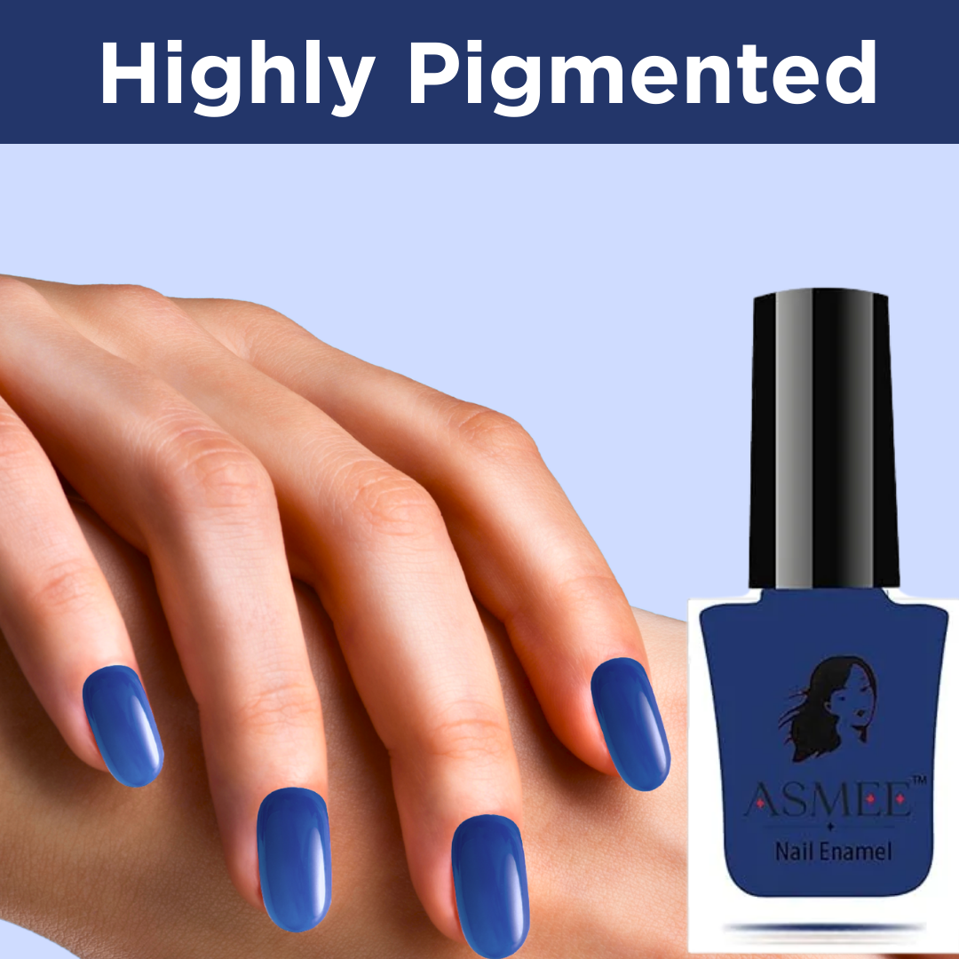 Classic Nail Polish β Dazzling Blue | Long-Lasting Formula (10ml)