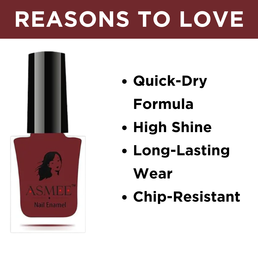 Premium Gel Nail Polish β Rich Ruby |Long-Lasting & Chip-Resistant Formula (10ml)