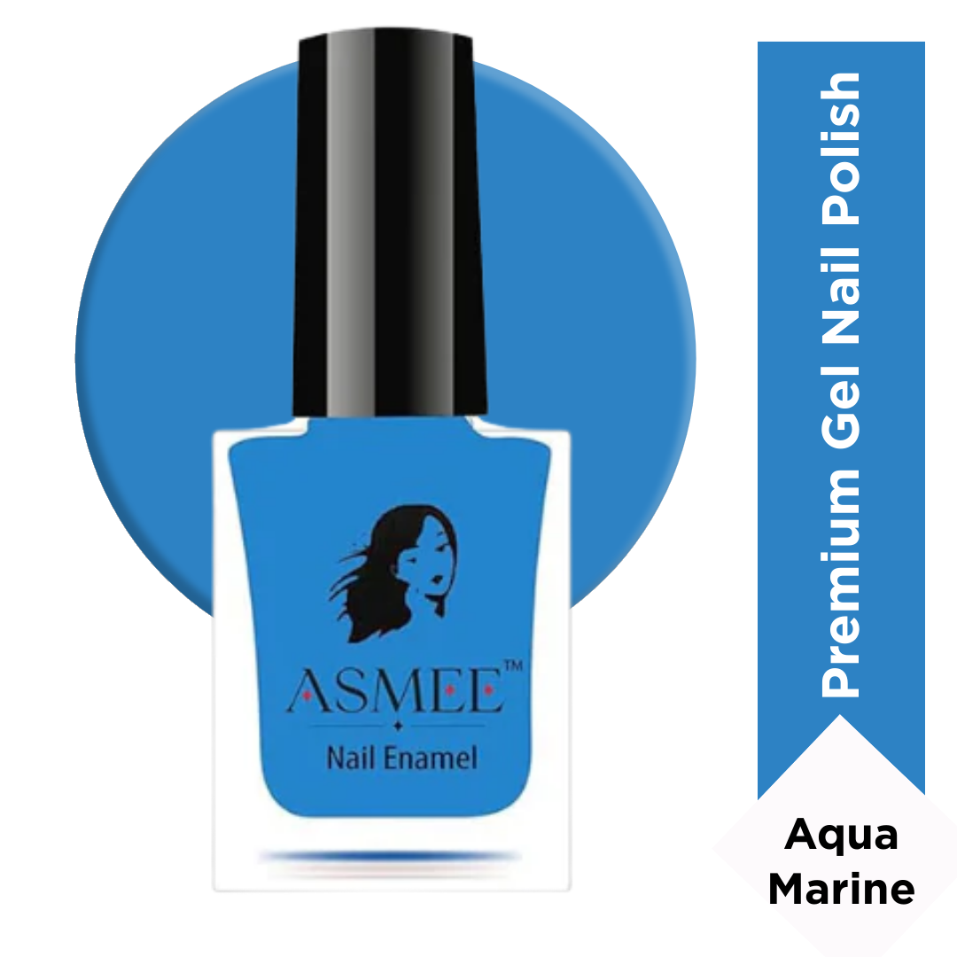 Premium Gel Nail Polish ā Aqua Marine | Long-Lasting & Chip-Resistant Formula (10ml)