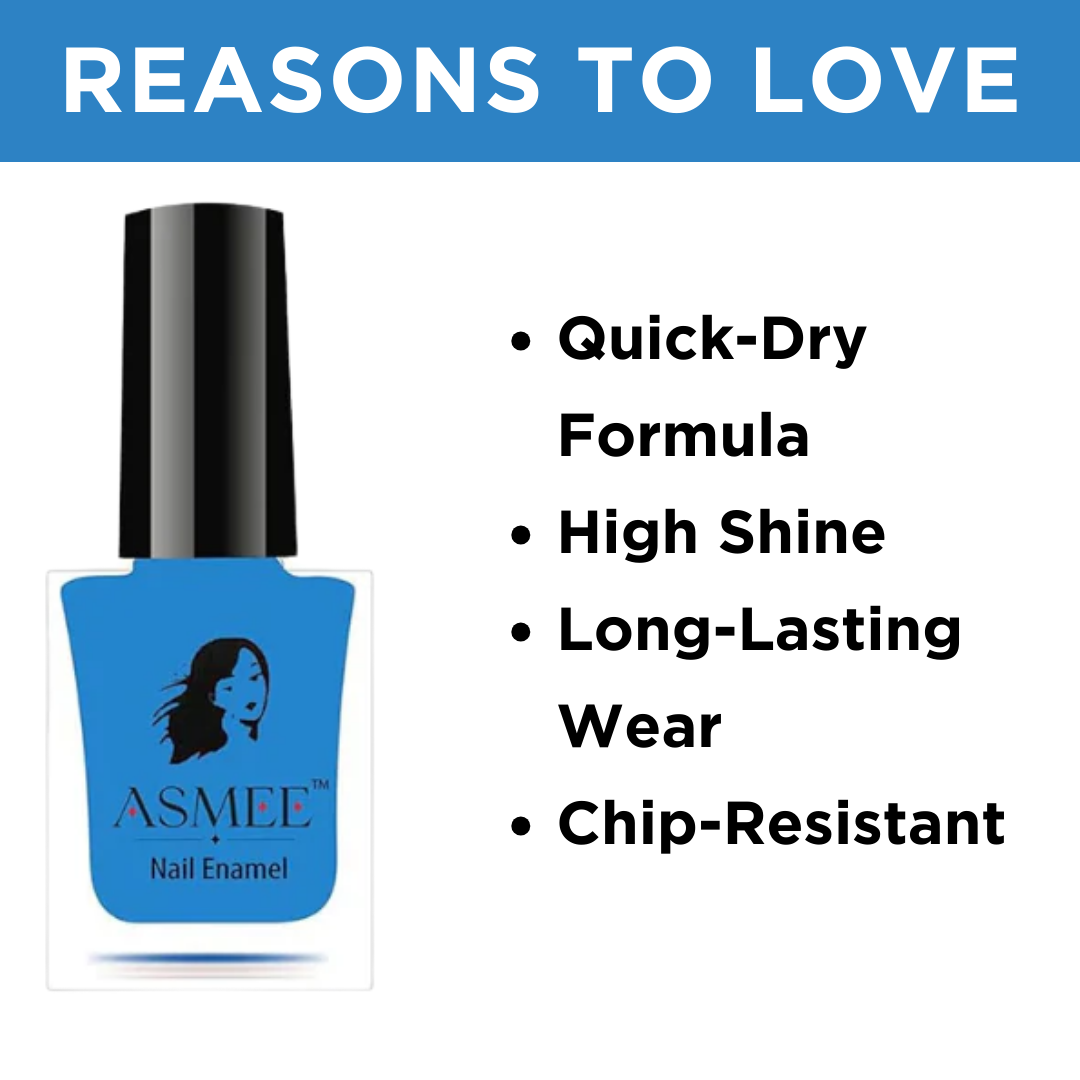 Premium Gel Nail Polish ā Aqua Marine | Long-Lasting & Chip-Resistant Formula (10ml)