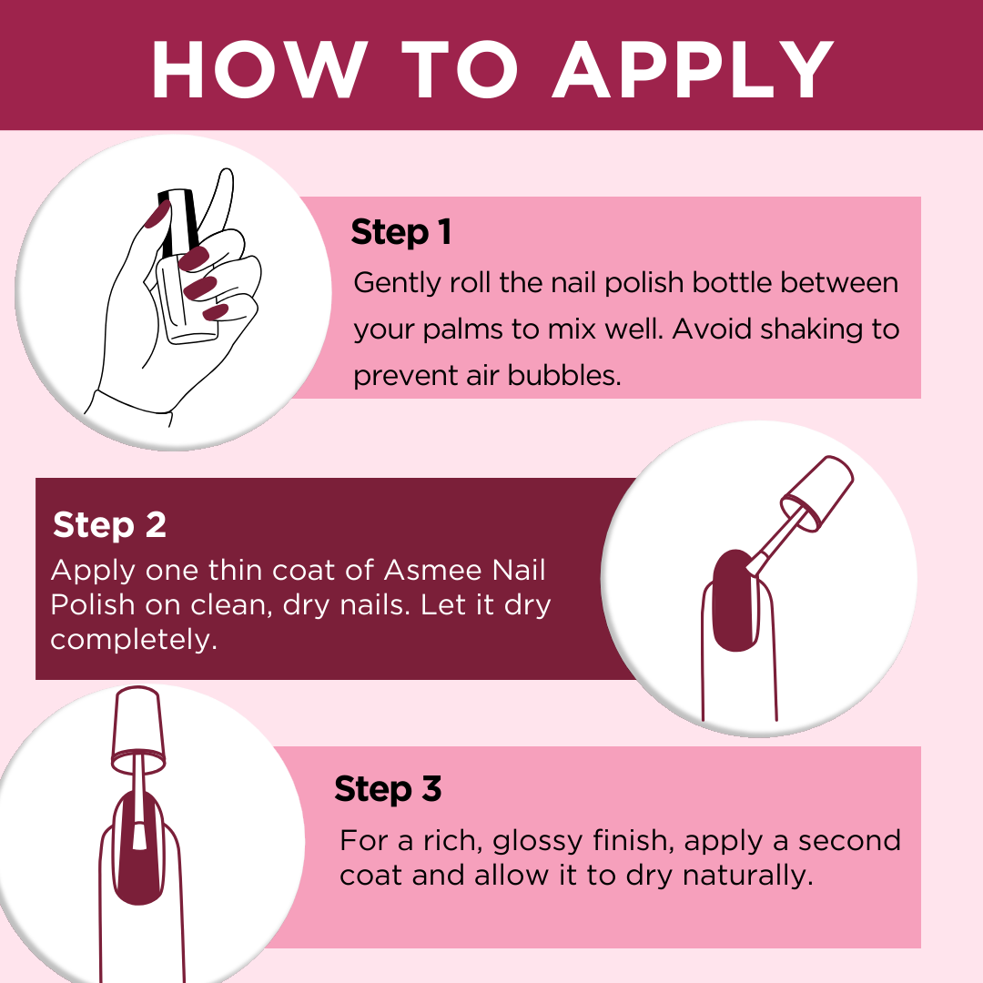 Premium Nail Polish – Lotus Pink | Long-Lasting Formula (10ml)