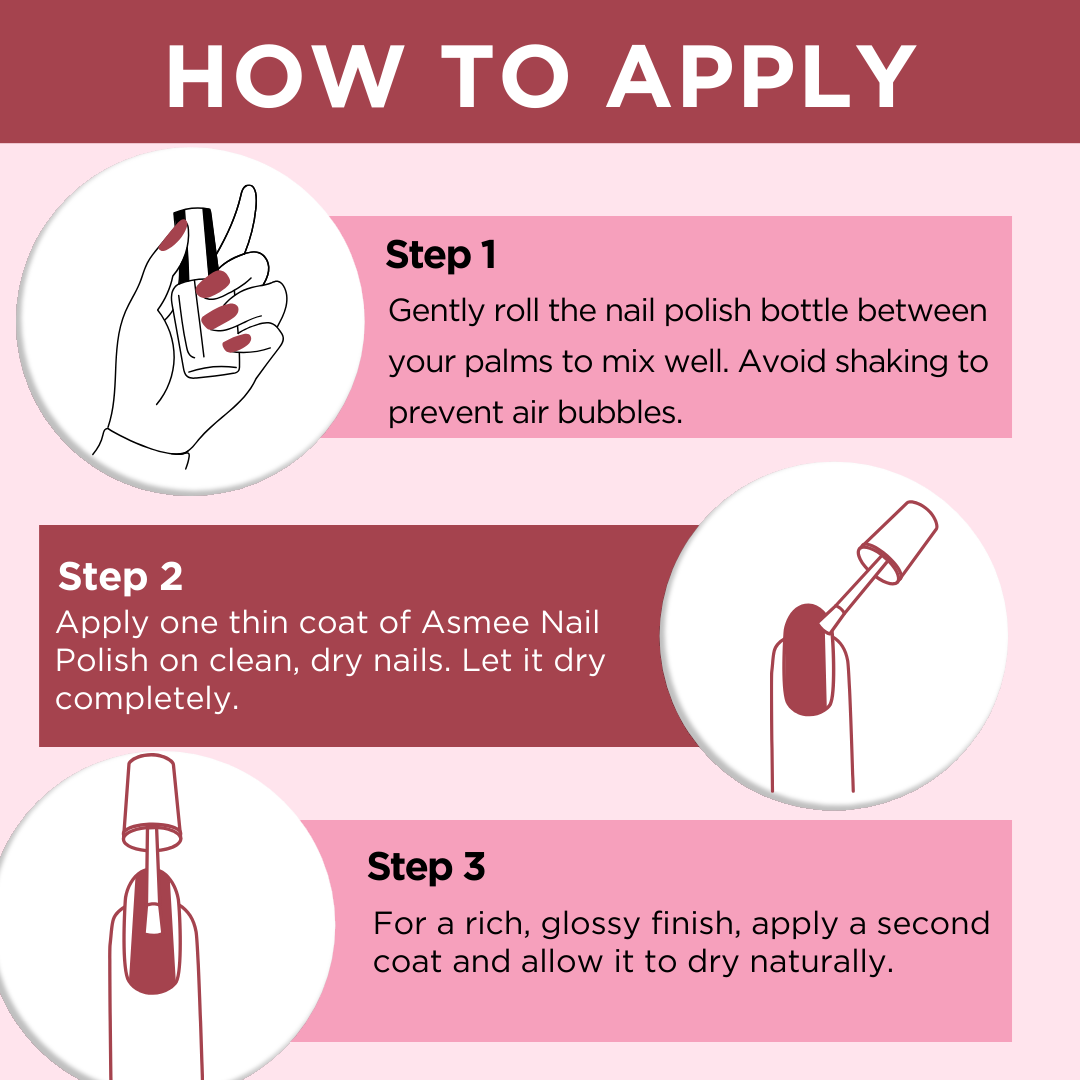 Premium Nail Polish – Maple Leaves | Long-Lasting Formula (10ml)