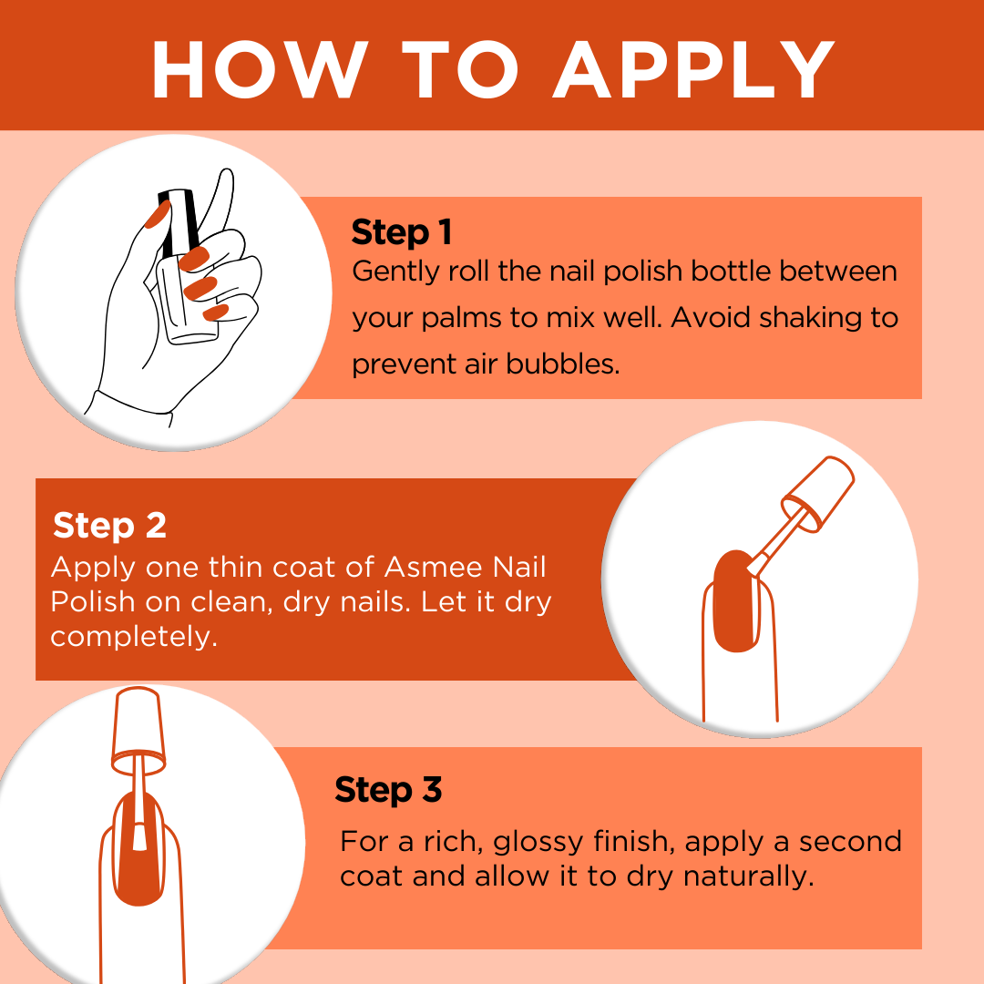 Classic Nail Polish β Magic Orange | Long-Lasting Formula (10ml)