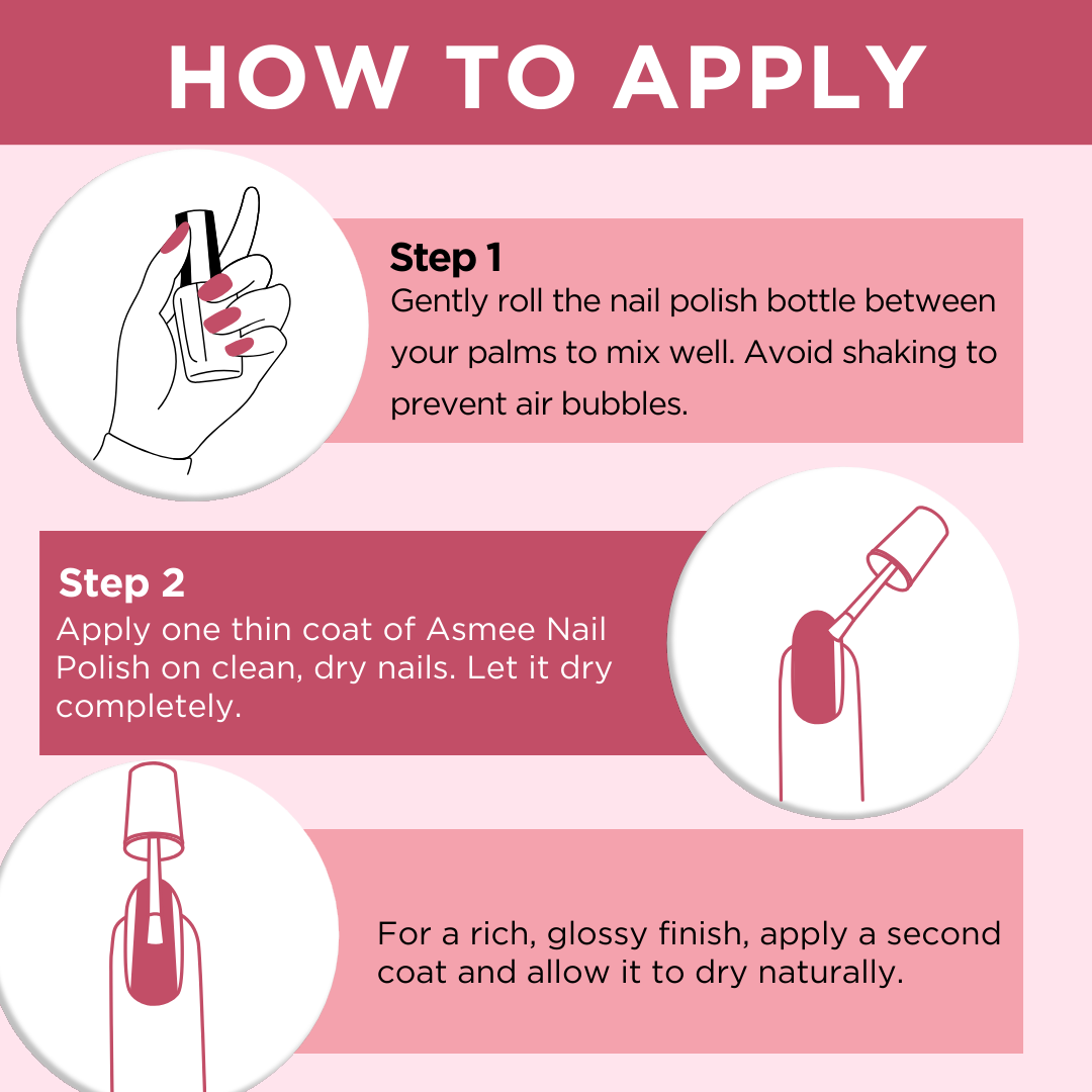 Classic Nail Polish β Sakura | Long-Lasting Formula (10ml)