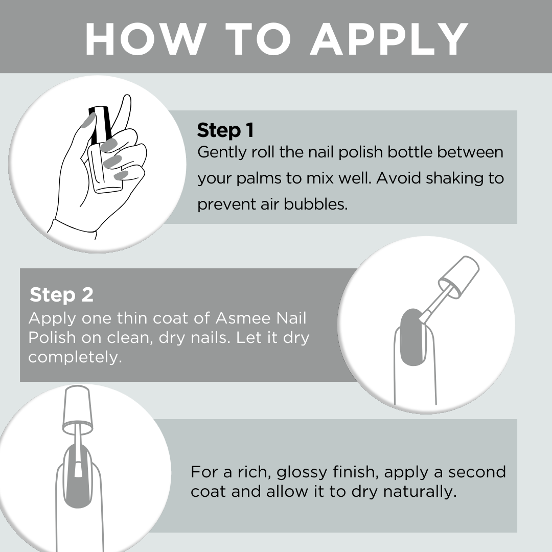 Classic Nail Polish – Roman Silver | Long-Lasting Metallic Finish (10ml)