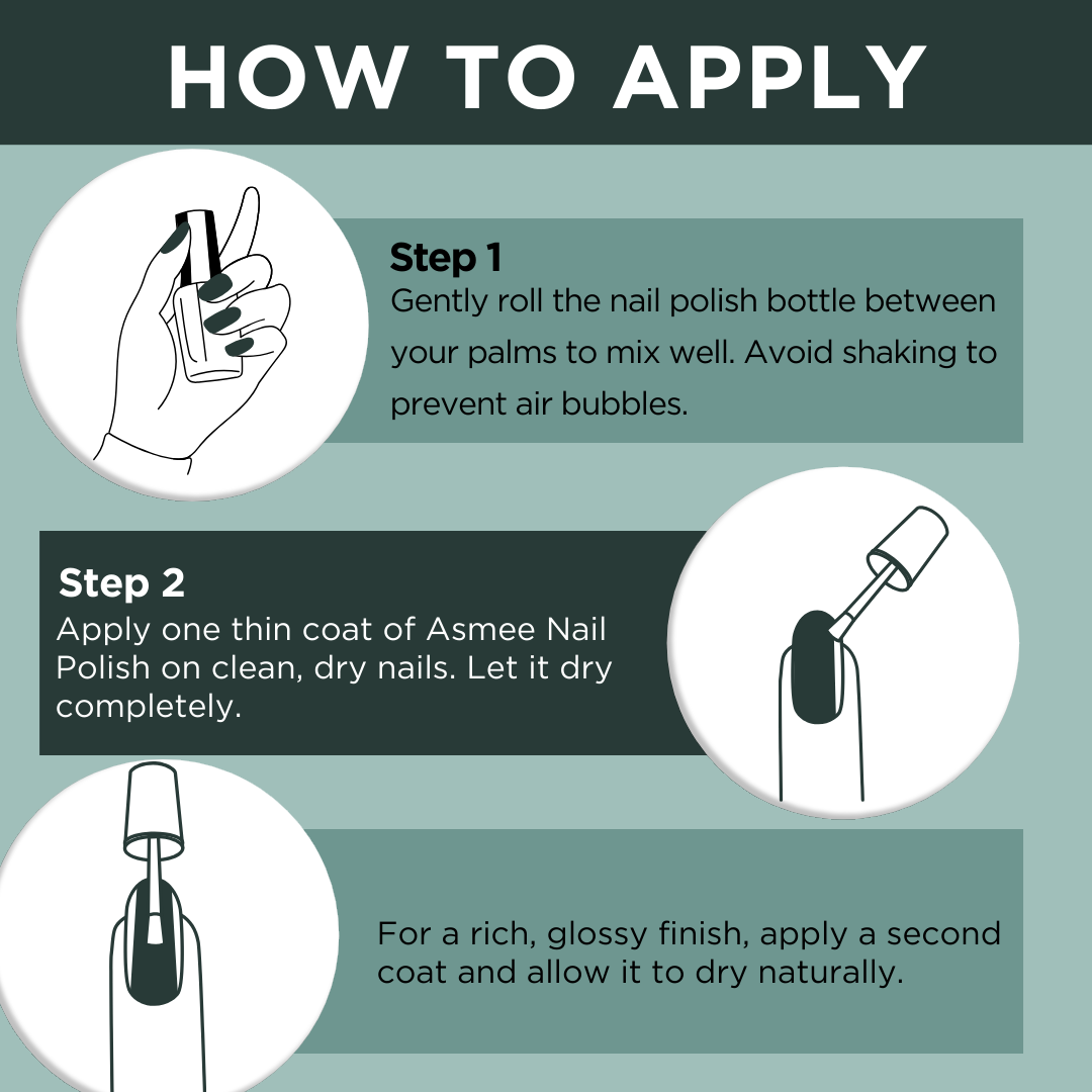 Premium Gel Nail Polish – Forest Green |Long-Lasting & Chip-Resistant Formula (10ml)
