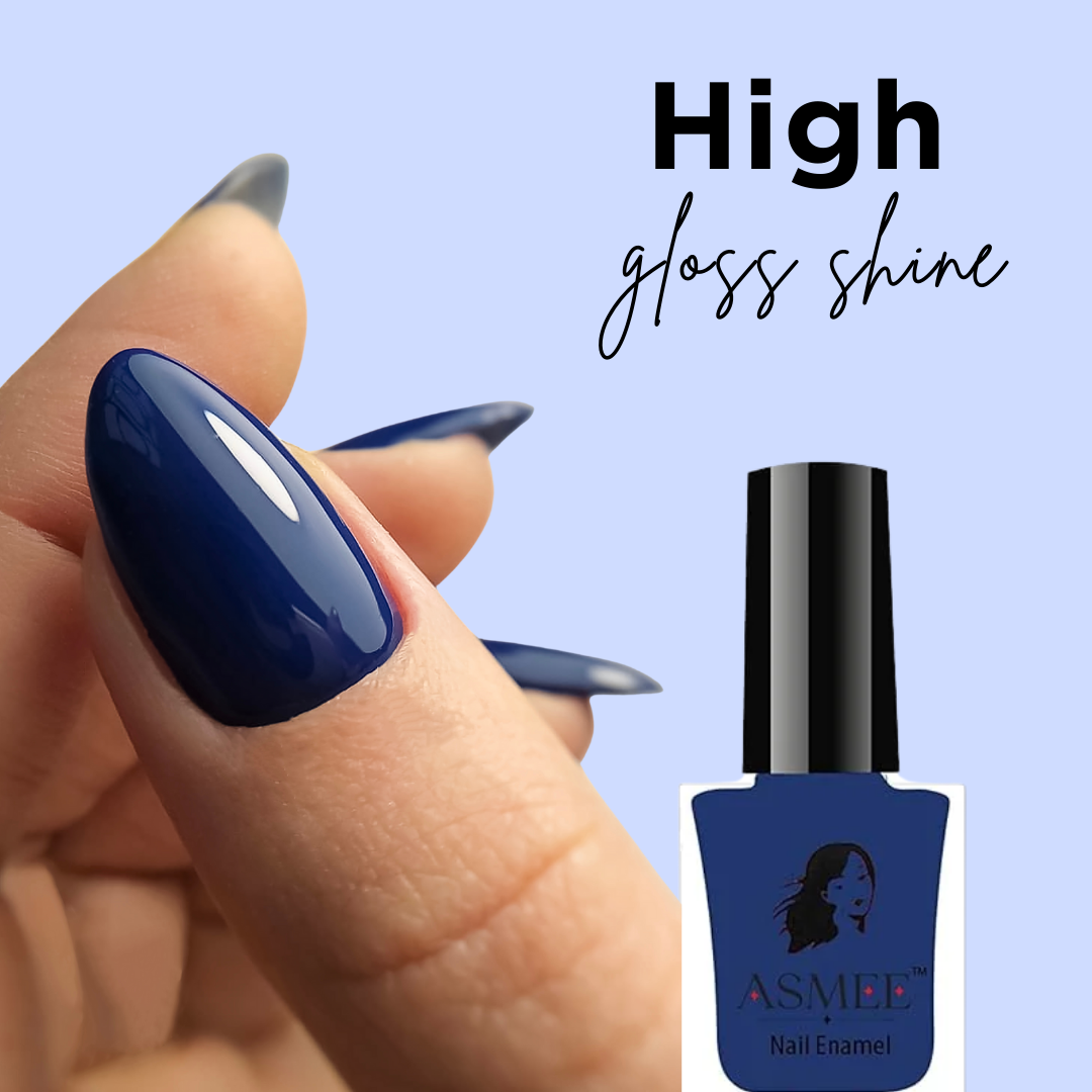 Classic Nail Polish β Dazzling Blue | Long-Lasting Formula (10ml)