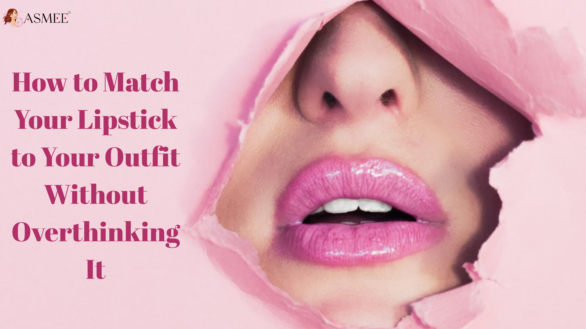 How to Match Your Lipstick to Your Outfit Without Overthinking It