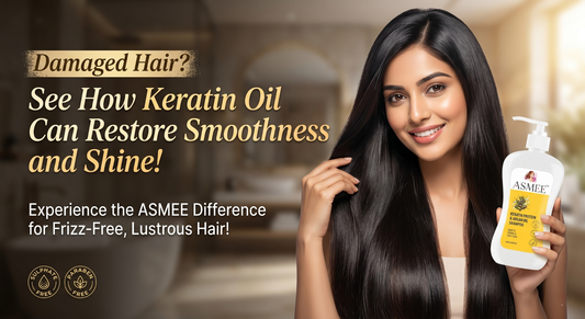 Damaged Hair? See How Keratin Oil Can Restore Smoothness and Shine