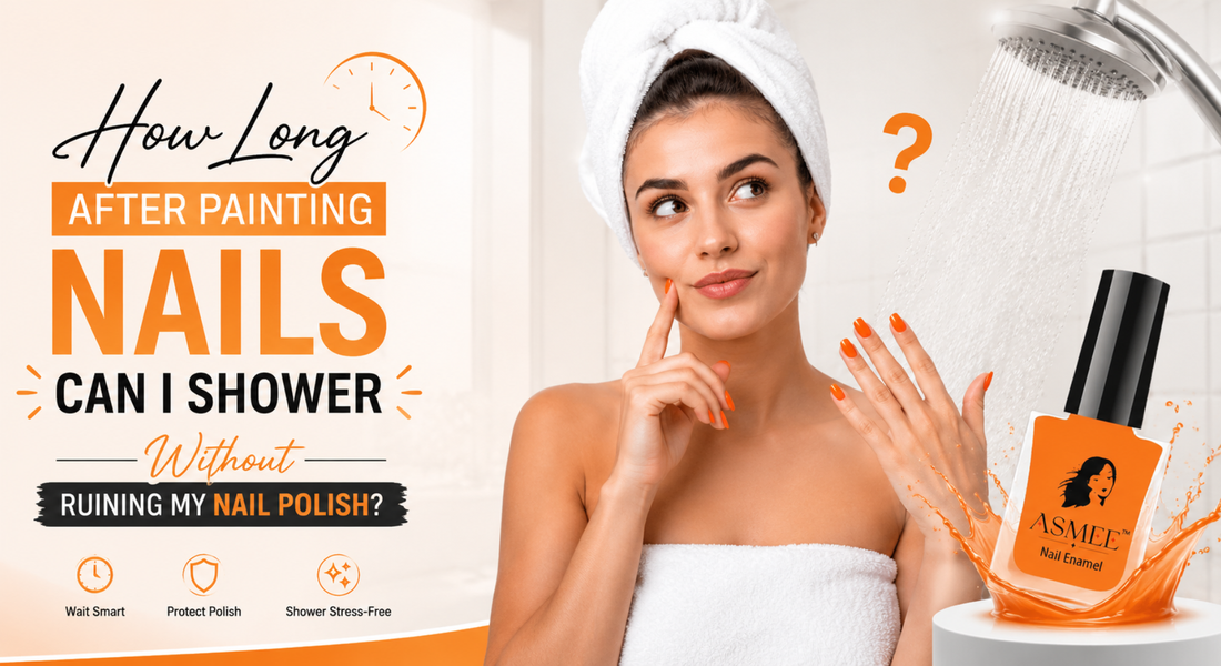 How Long After Painting Nails Can I Shower Without Ruining My Nail Polish?