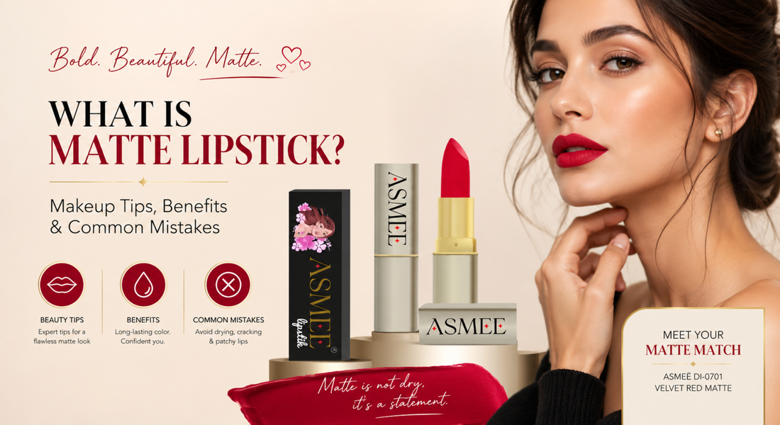 What Is Matte Lipstick? Makeup Tips, Benefits, and Common Mistakes