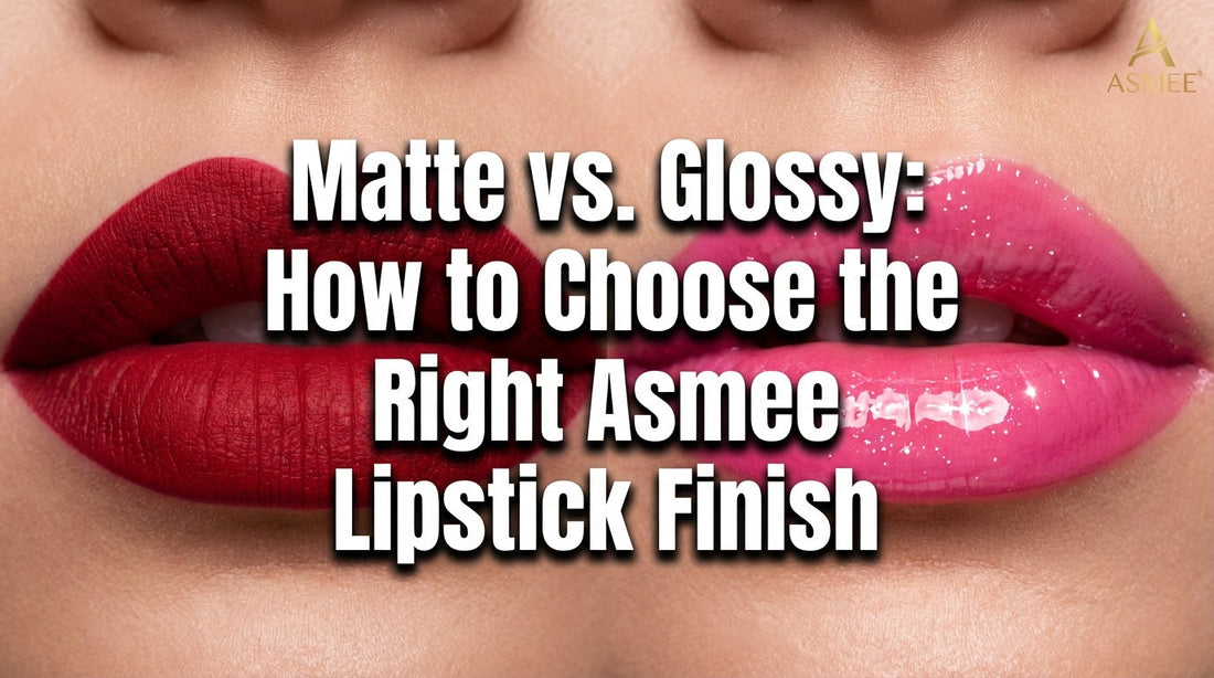 Matte vs Glossy Lipstick Finish: The Ultimate Asmee Guide