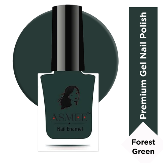 Premium Gel Nail Polish – Forest Green |Long-Lasting & Chip-Resistant Formula (10ml)