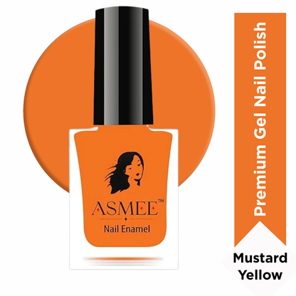 Premium Gel Nail Polish – Mustard Yellow | Long-Lasting & Chip-Resistant Formula (10ml)