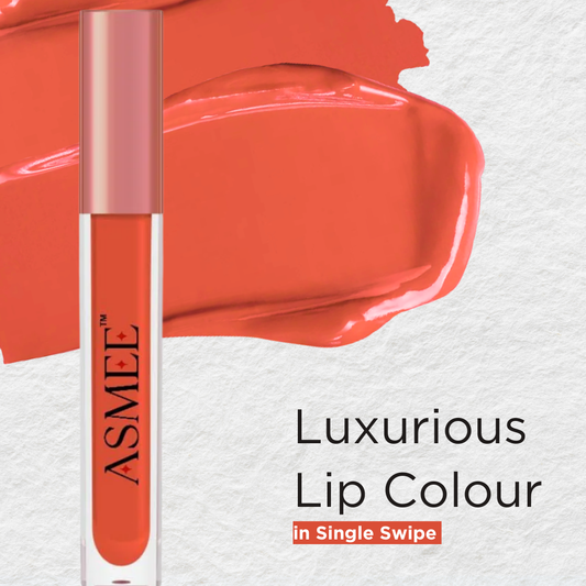 Liquid Matte Lipstick – Orange Lily | Long-Lasting, Smudge-Proof & Nourishing Matte Formula (4ml)