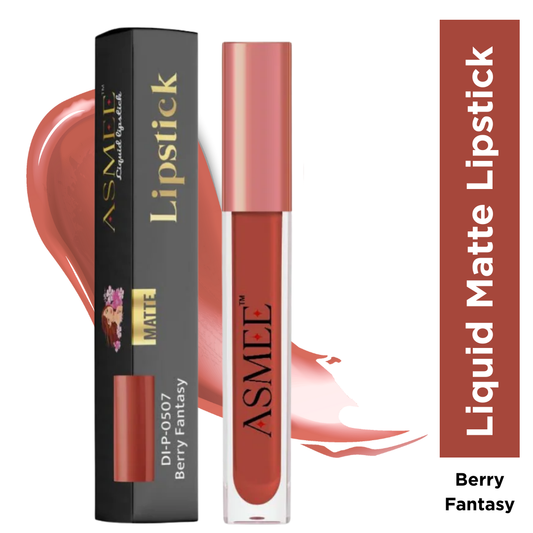 Liquid Matte Lipstick – Berry Fantasy | Long-Lasting, Smudge-Proof & Nourishing Matte Formula (4ml)