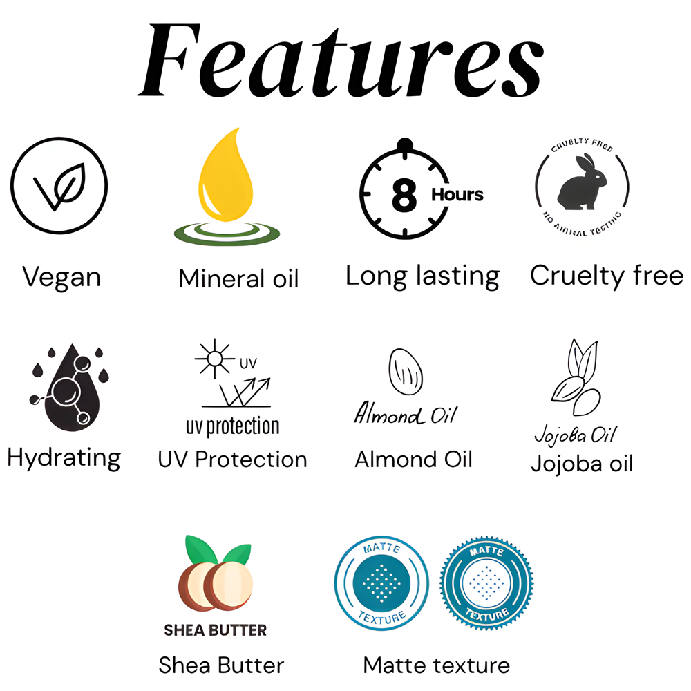 Matte Lipstick – French Rose