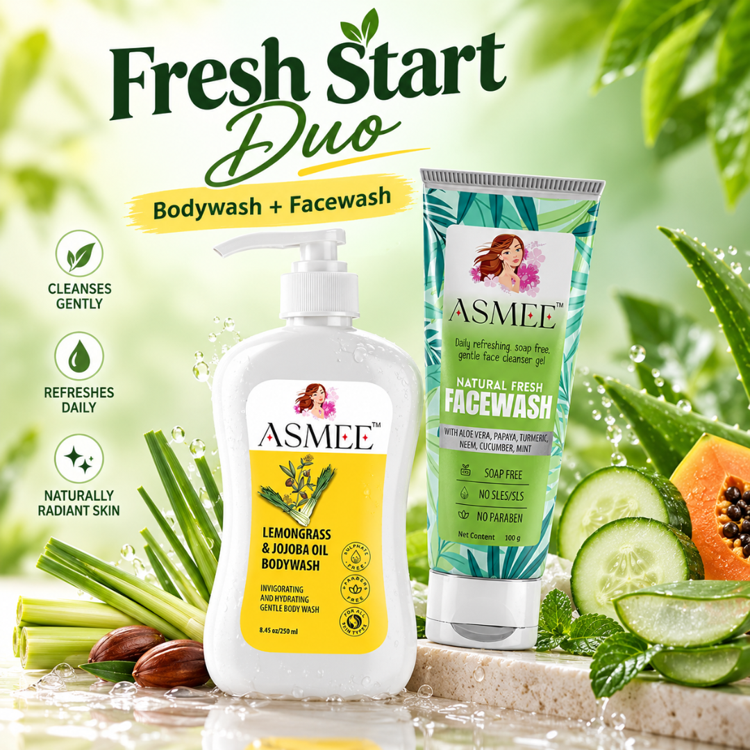 Fresh Start Duo – Bodywash + Facewash