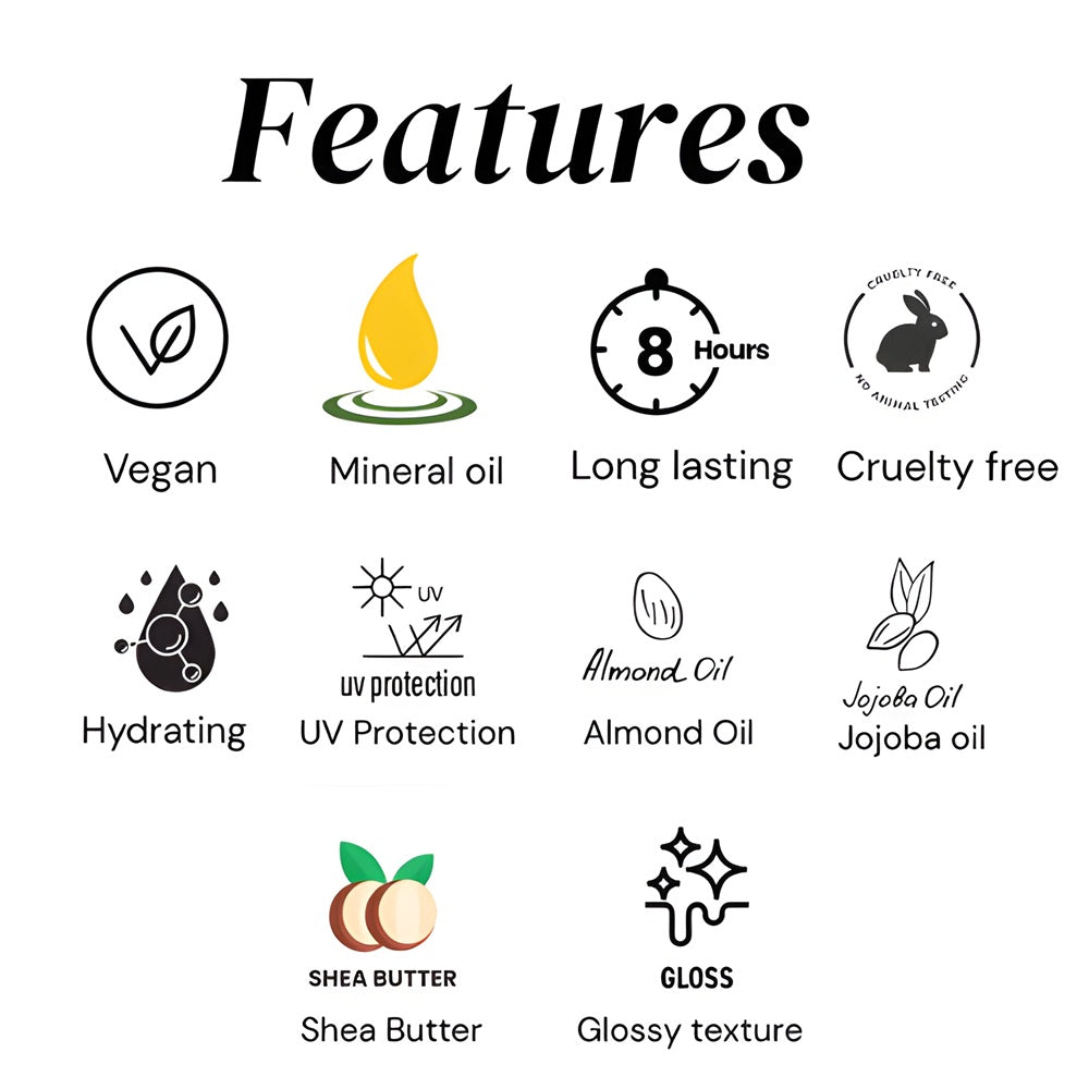 Glossy Lipstick – Primrose