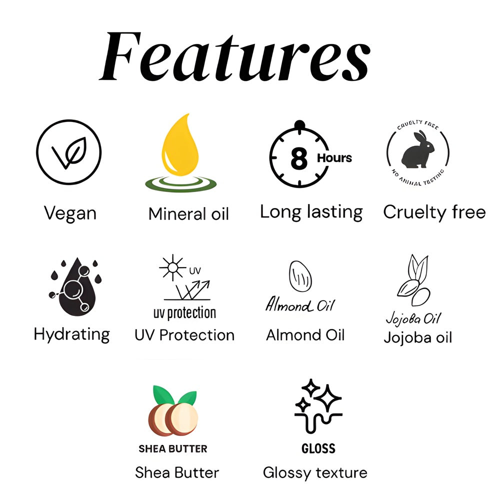 Glossy Lipstick – Daisy Pink