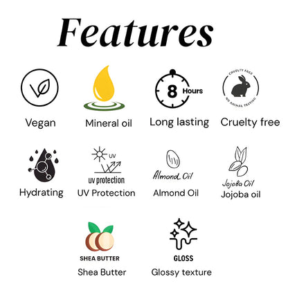 Glossy Lipstick – Daisy Pink