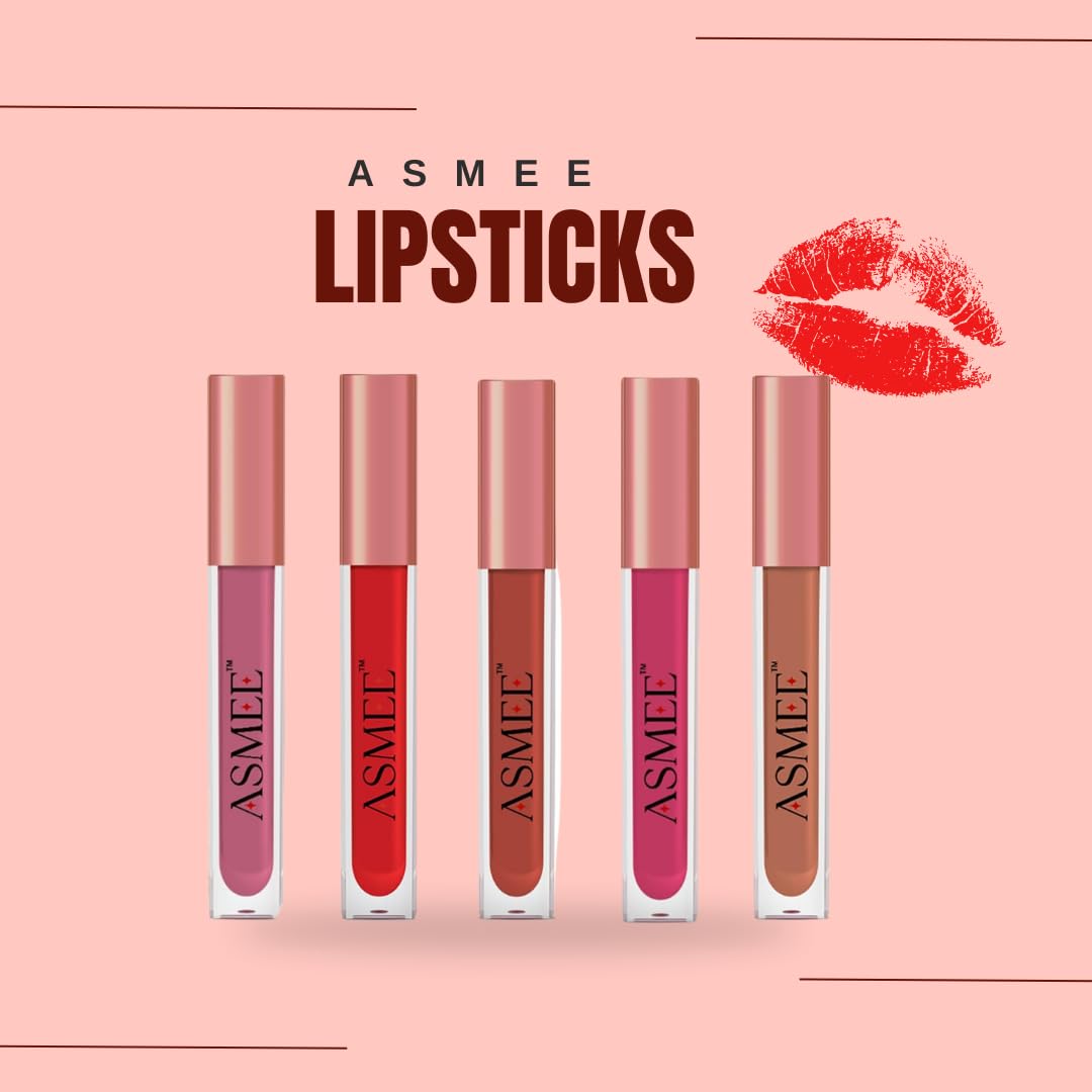 Liquid Lipstick (Combo Pack of 5)