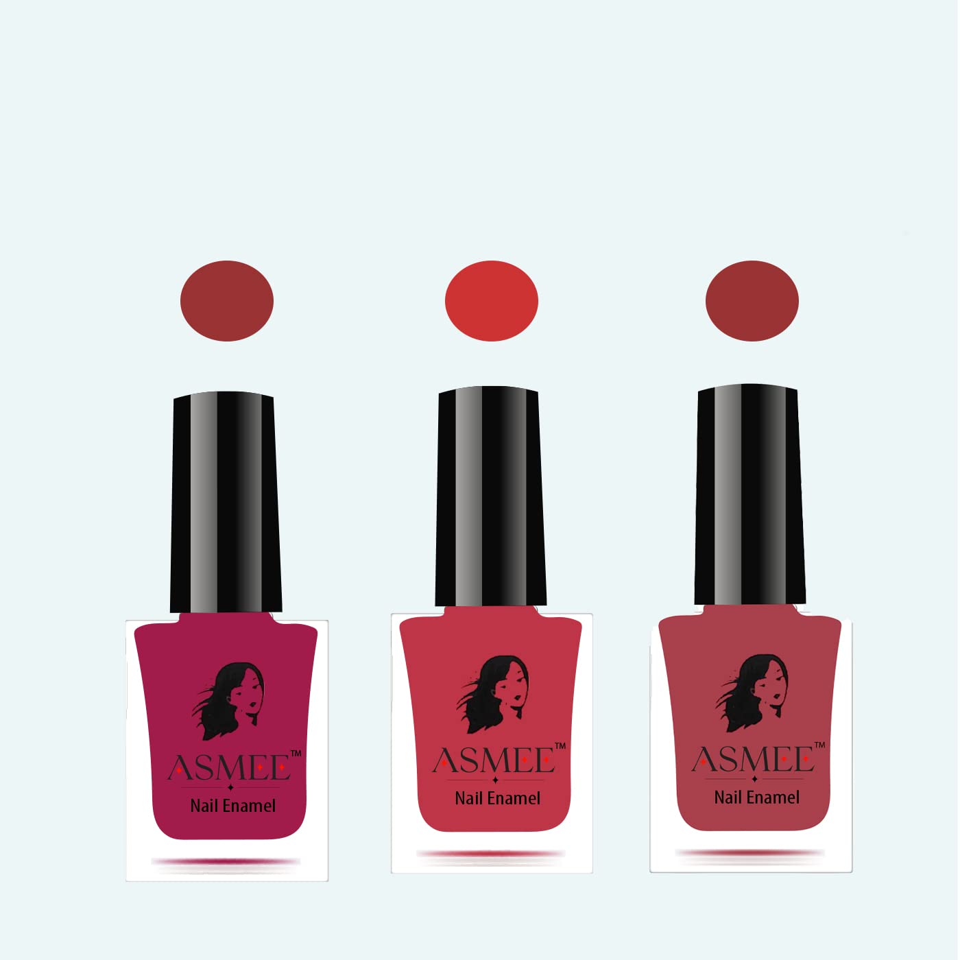 Premium Nail Polish Combo Pack Of 3