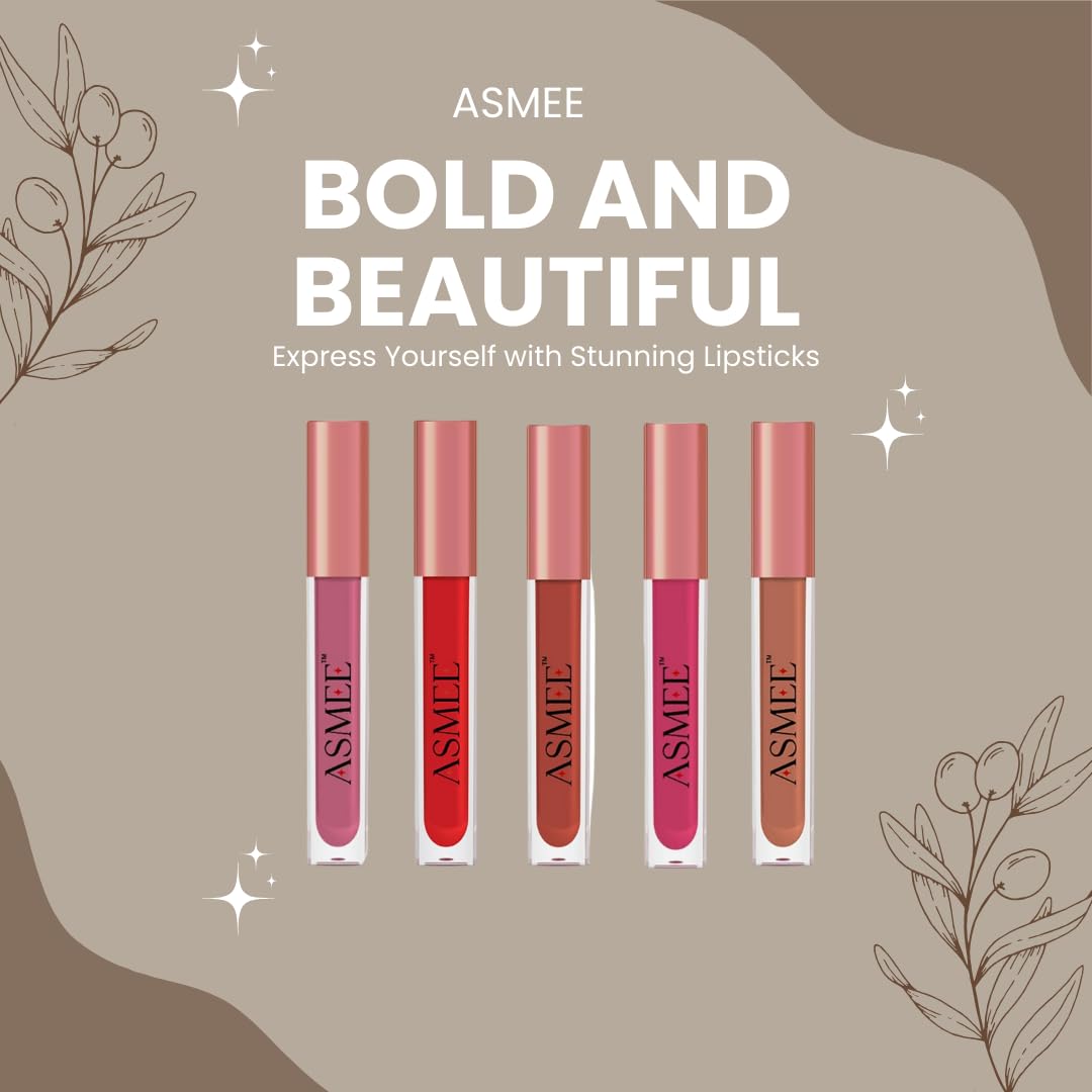 Liquid Lipstick (Combo Pack of 5)