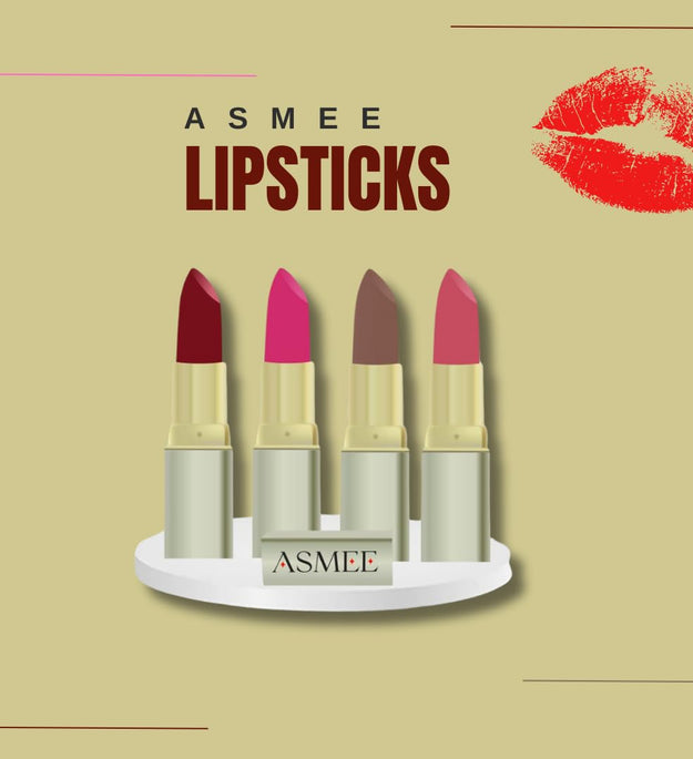 Glossy And Matte Lipstick Pack of 4 – Long-lasting & Vibrant Shades