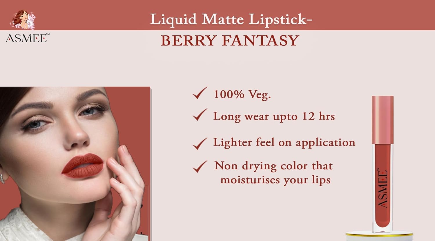 French Rose Matte Lipstick and Berry Fantasy Liquid Matter Lipstick