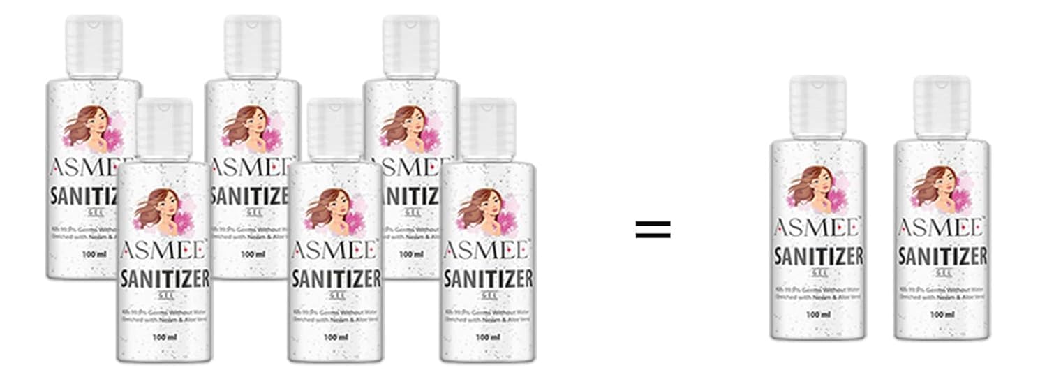 Buy 6 Sanitizer Get 2 Sanitizer Free(200 ML)