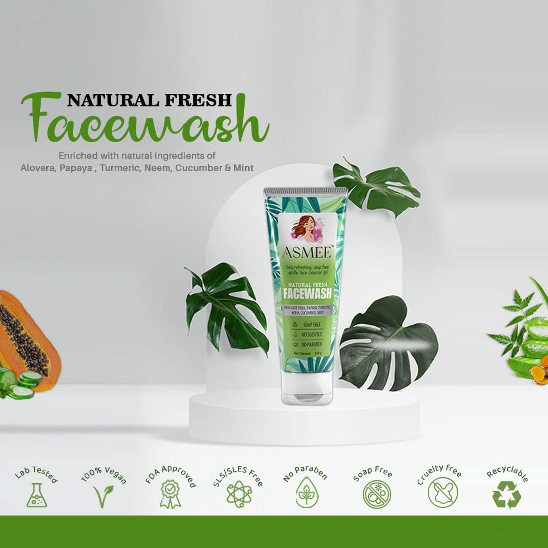 Natural Fresh Facewash