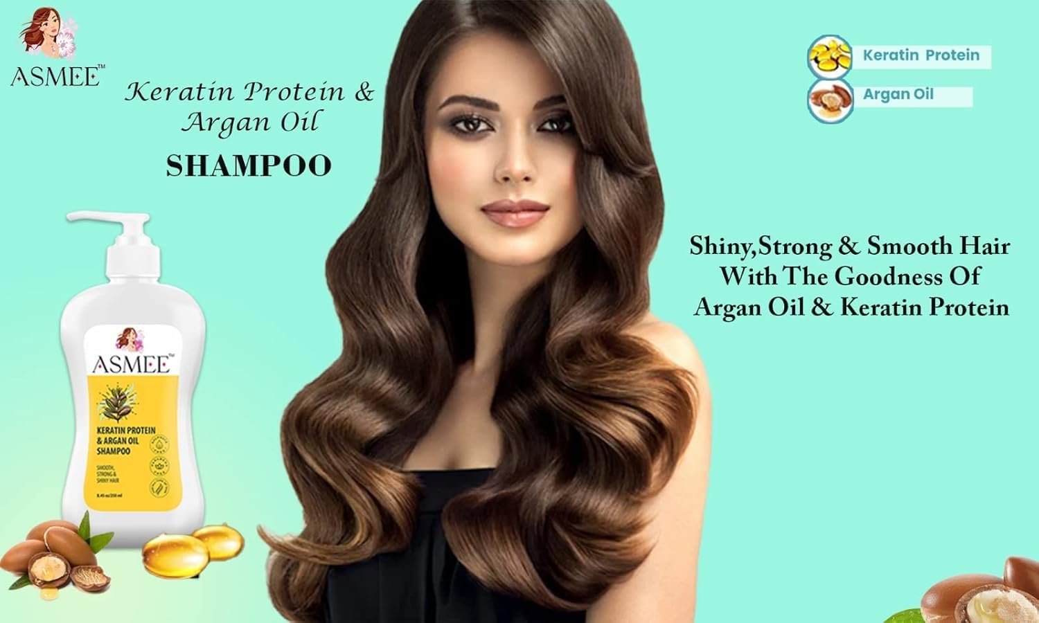 Keratin Protein & Argan Oil Shampoo