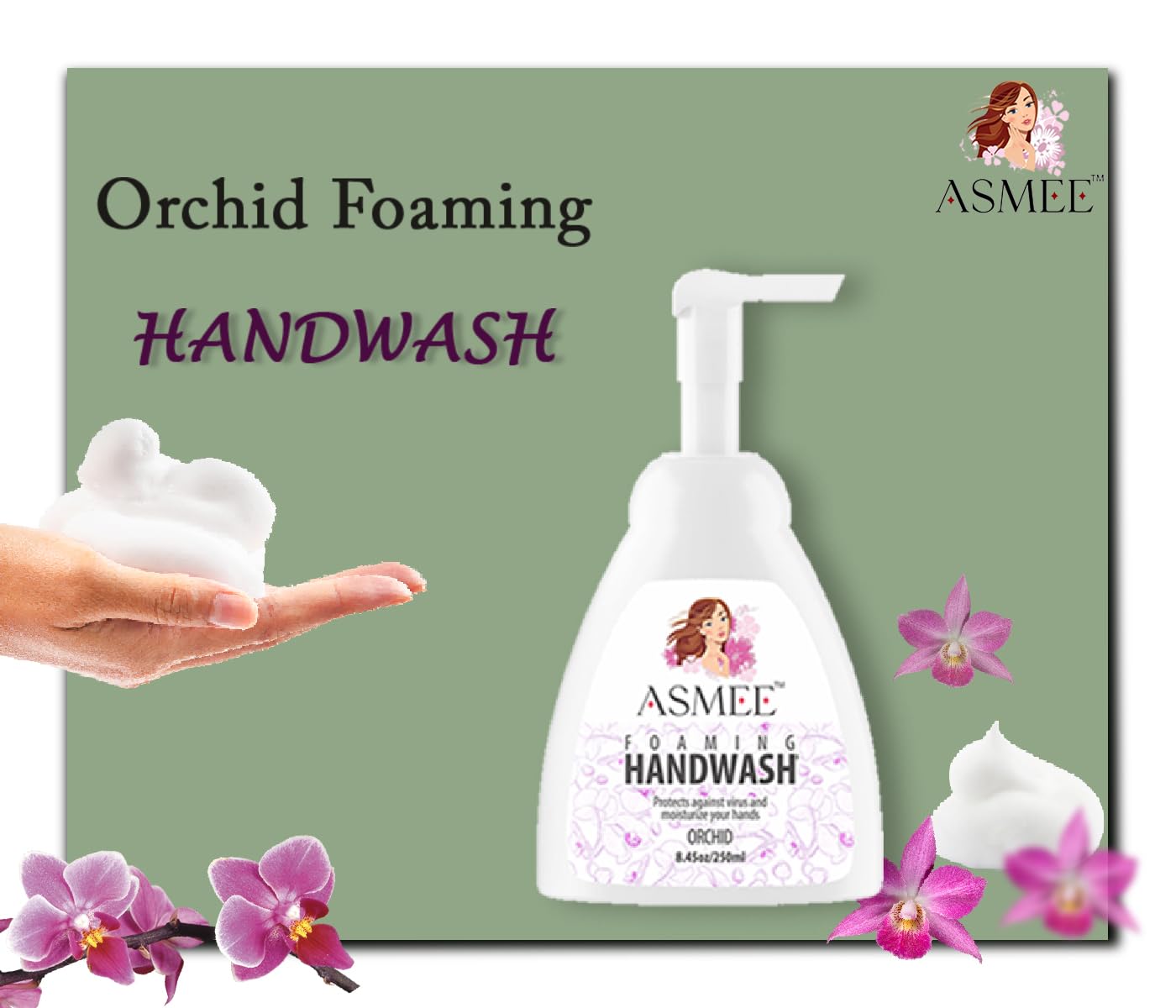 Orchid Foaming Handwash