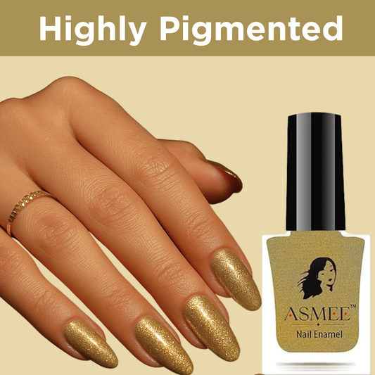 Classic Nail Polish – Golden Treasure | Long-Lasting (10ml)