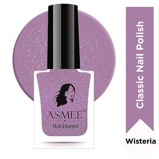Asmee Classic Nail Polish – Wisteria | Long-Lasting Formula (10ml)