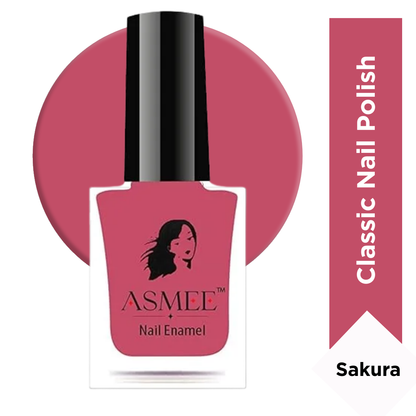 Classic Nail Polish – Sakura |  Long-Lasting Formula (10ml)