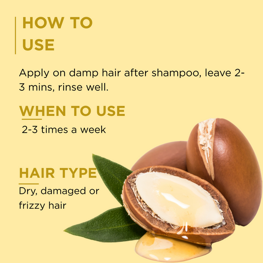 Asmee Keratin Protein & Argan Oil Conditioner – Nourishing, Frizz-Control & Paraben-Free (250ml)