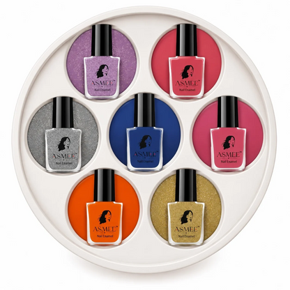 ASMEE Classic Nail Polish Combo – 7 Shades